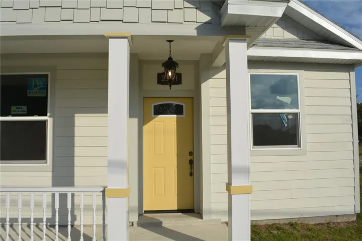 Large rocking chair front porch