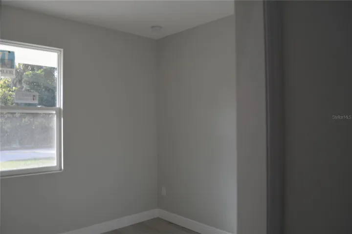 Front bedroom with luxury vinyl