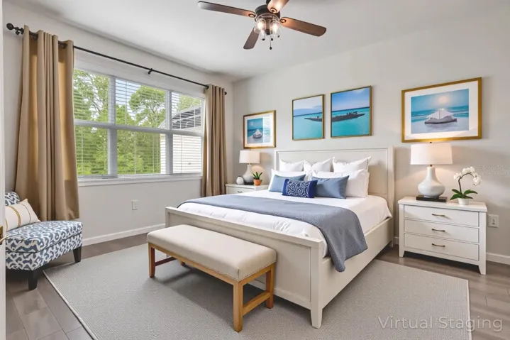 Mater bedroom NOTE: VIRTUALLY STAGED