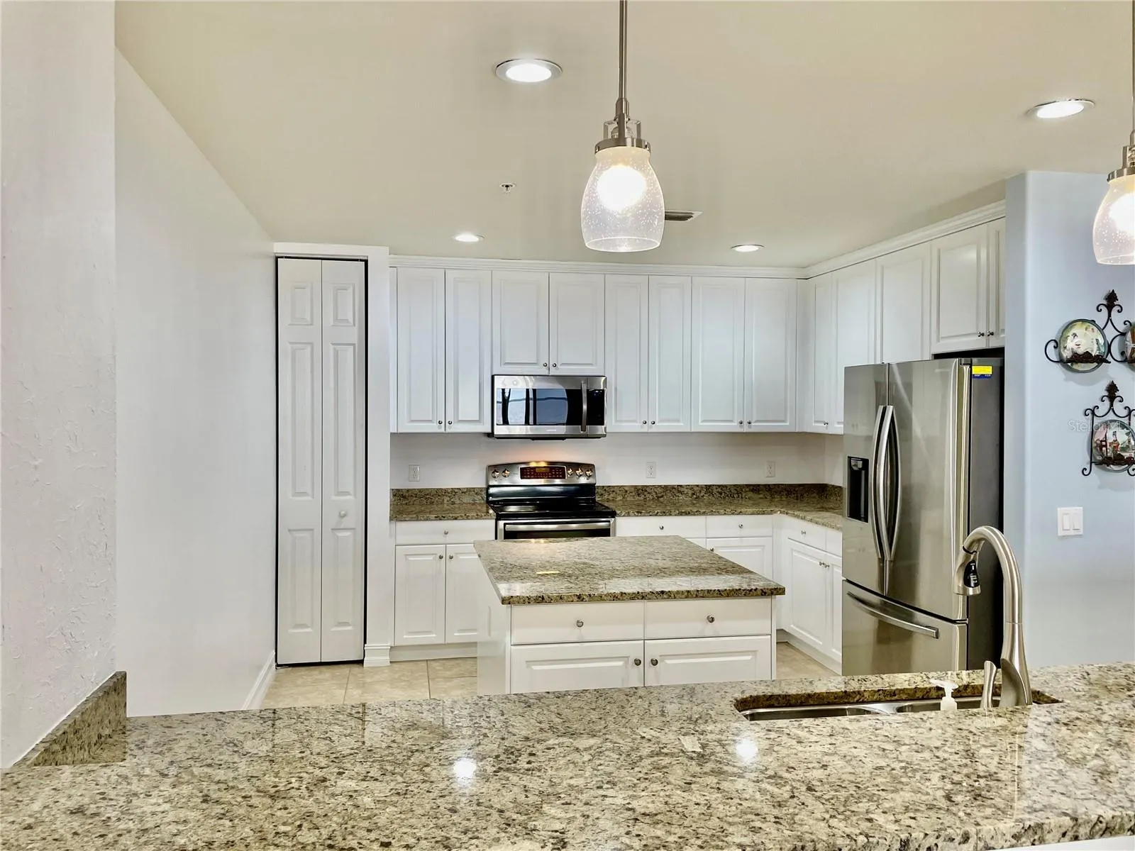 Pantry in the back corner