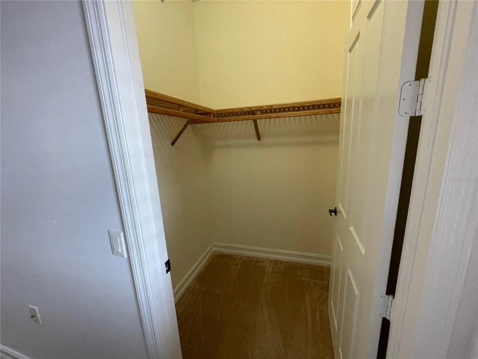 Large walk in closet