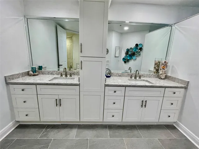 Newly remodeled master bathroom