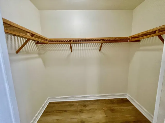 1 or 2 large walk in closets