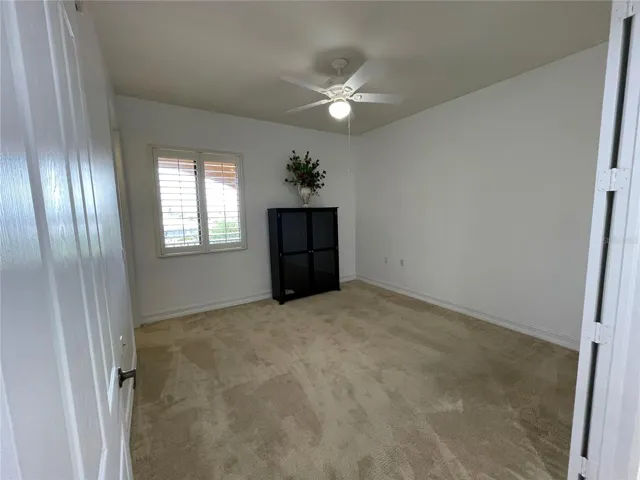 3rd bedroom has double entry doorway