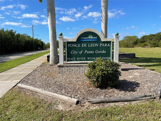 Community park is directly across the street