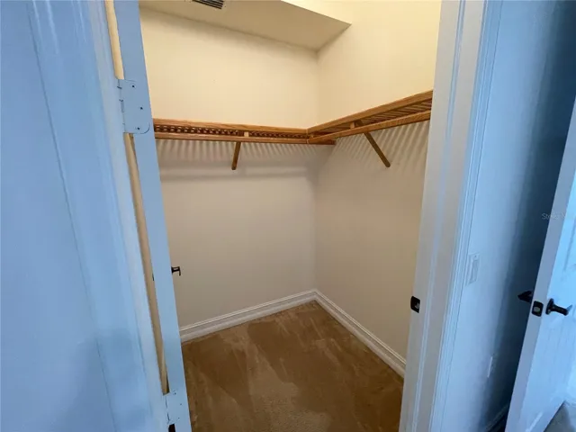 Large walk in closet