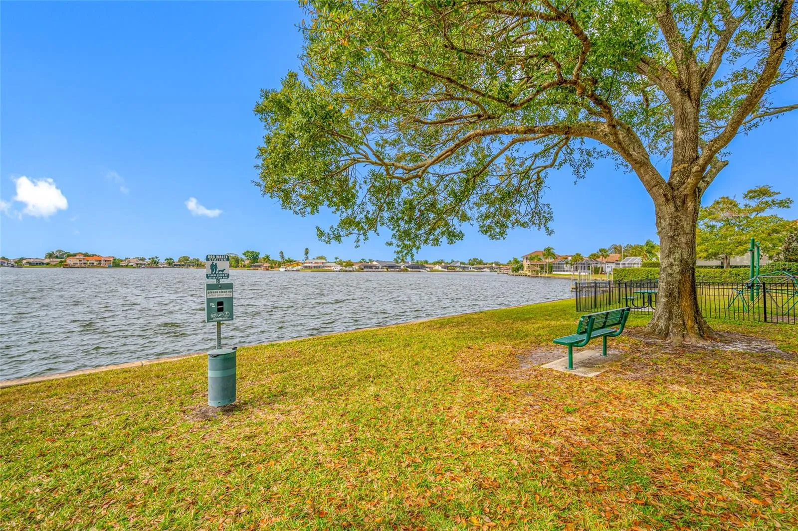 Water view of big lake
