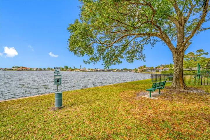 Water view of big lake