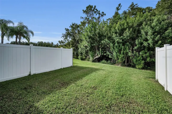 Private Backyard!