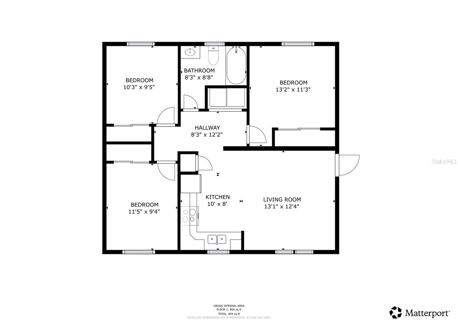 UNIT B (TOP FLOOR)