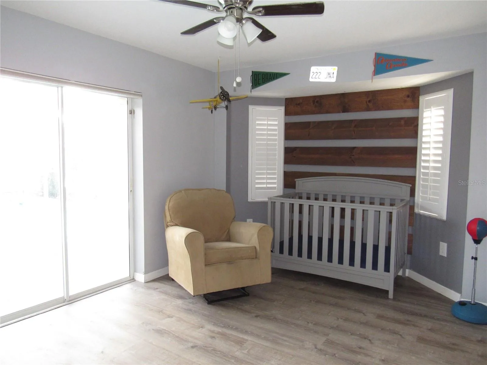 Bedroom 2 with sliders to lanai