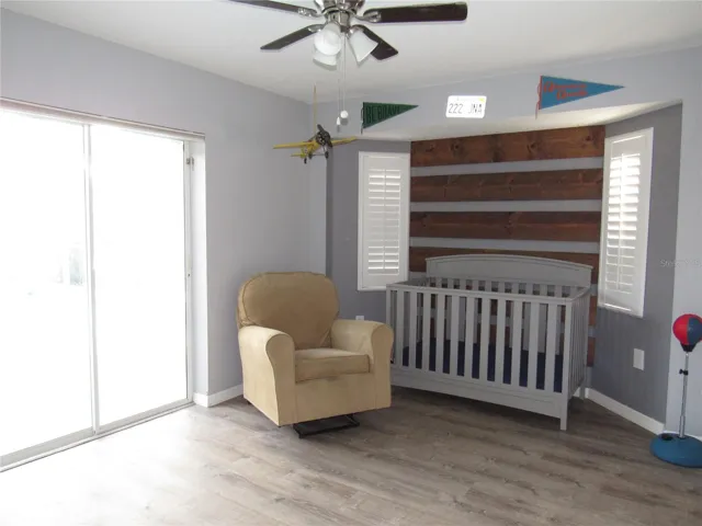 Bedroom 2 with sliders to lanai