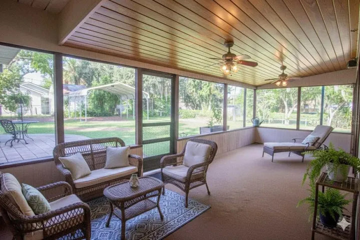 "Virtually Staged" Patio