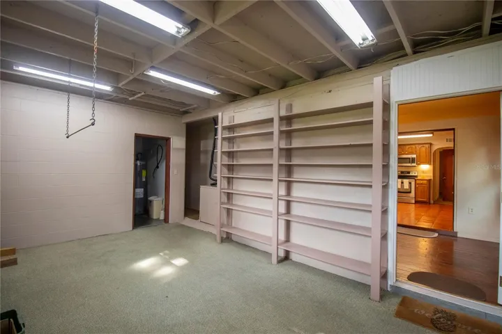 Shelving.