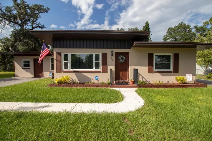 Front Elevation, View of the Home.