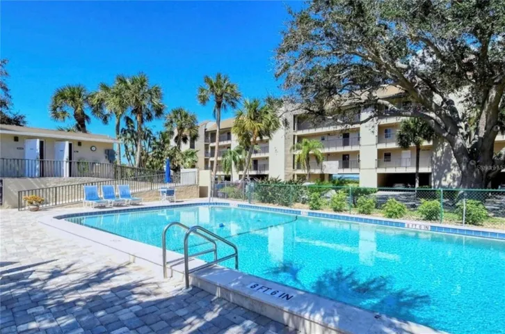 Second Heated Pool with Shade