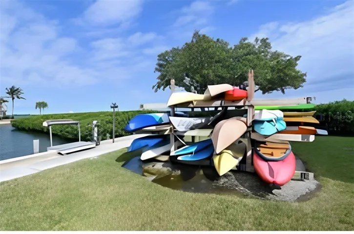 Kayak Storage and Launches