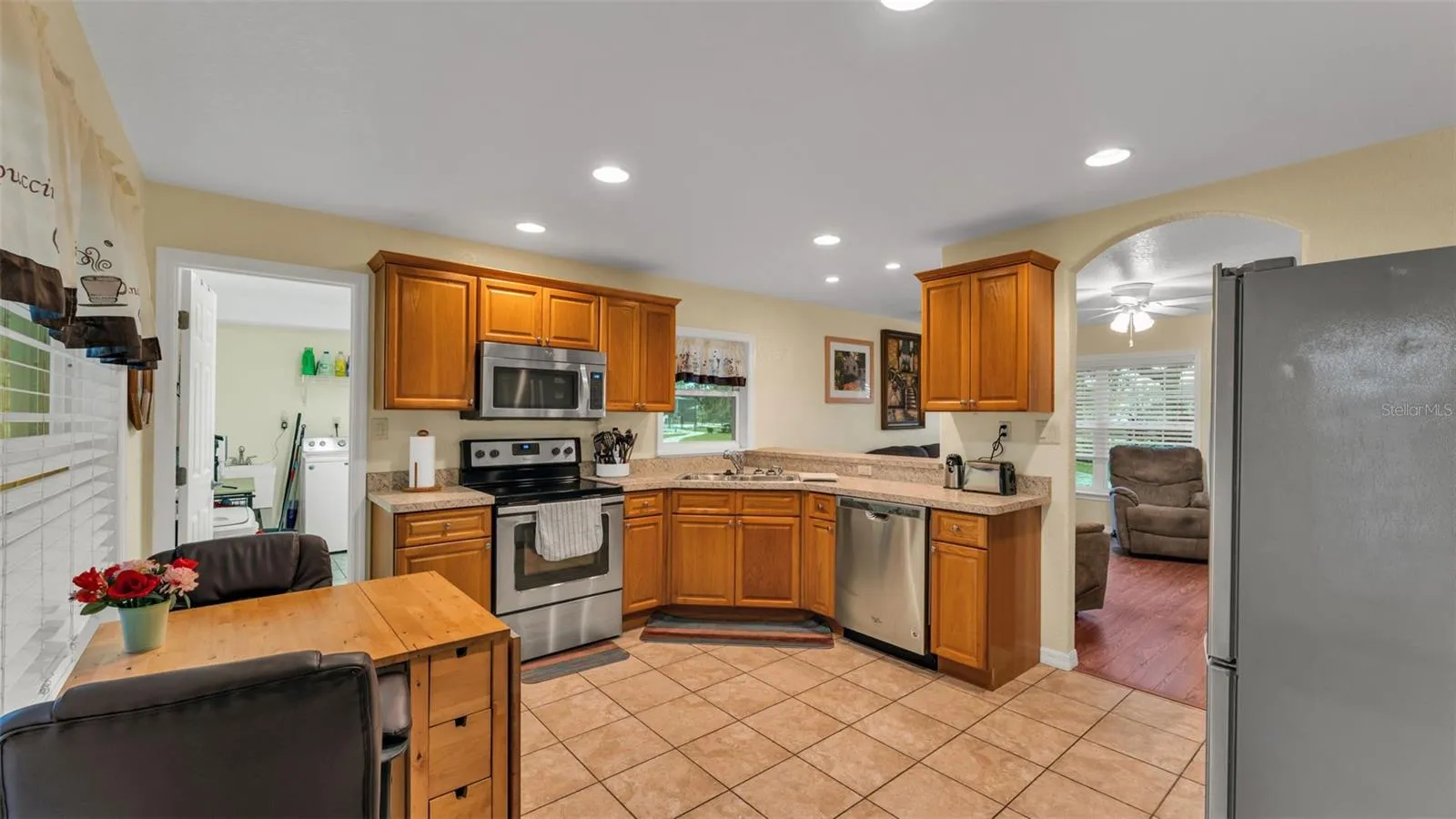 Kitchen in main home