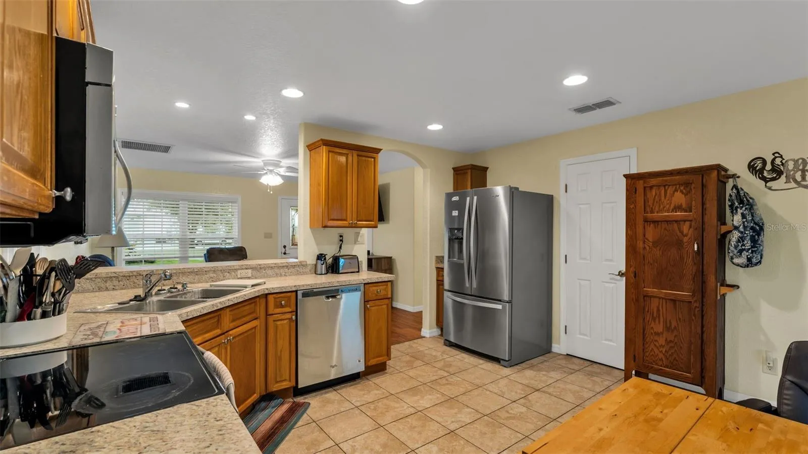 Kitchen in main home