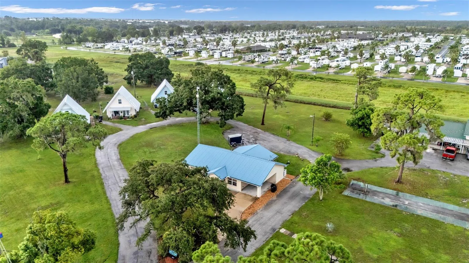Main home and cottages
