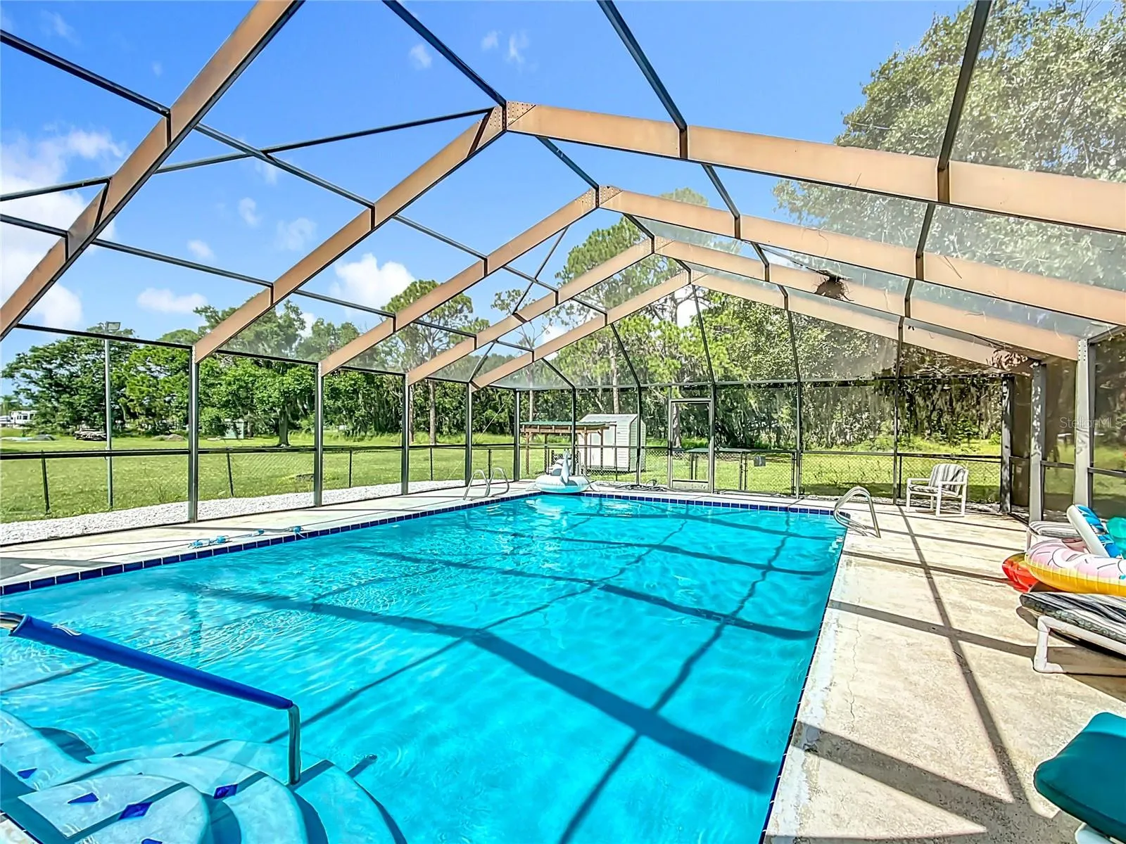 POOL, NEW POOL PUMP AND RECENTLY