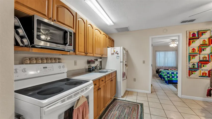 Kitchen in the 2/1 apartment