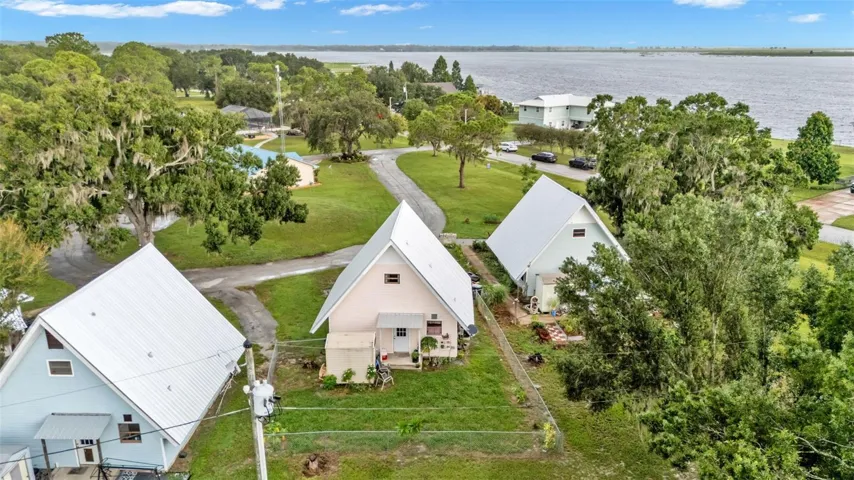 back of cottages
