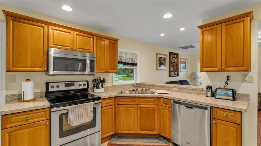 Kitchen in main home