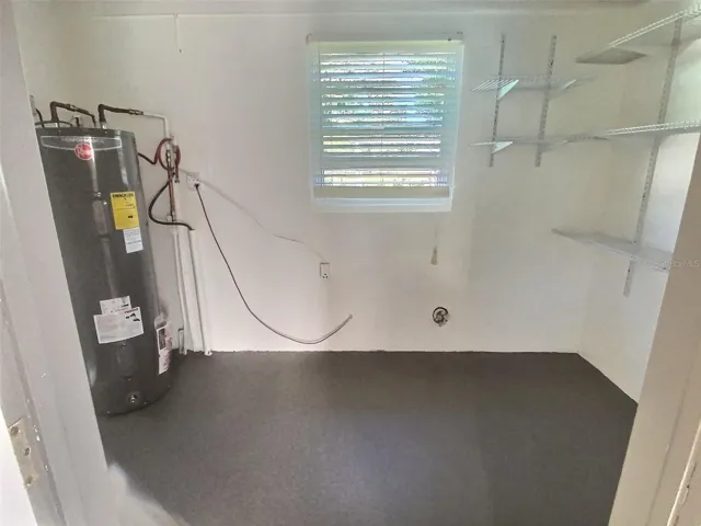 Laundry room.