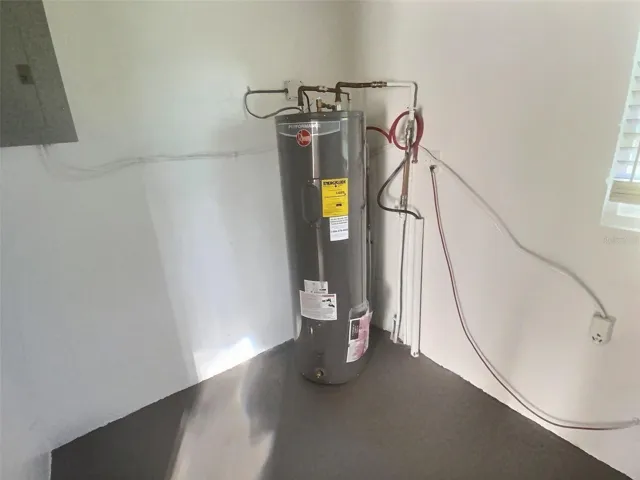 Laundry room.