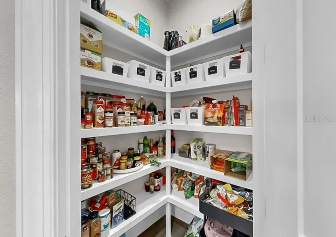 Walk-in pantry