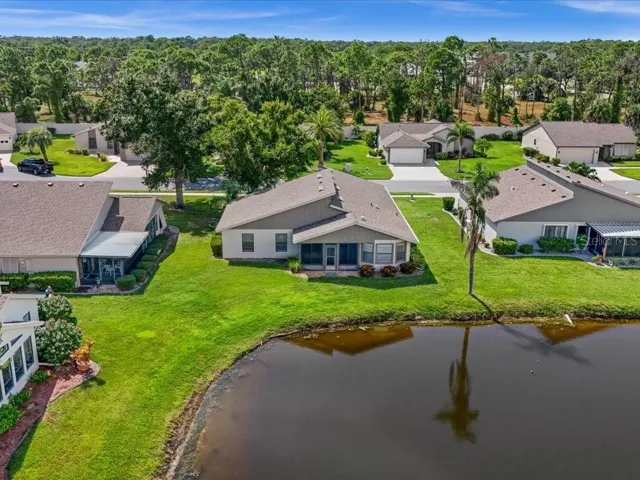 AERIAL VIEW OF THE PROPERTY TOWARDS THE WEST