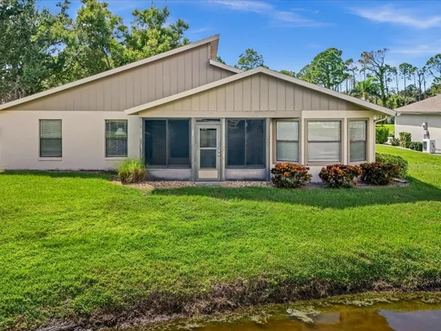 BACK VIEW OF THE PROPERTY.