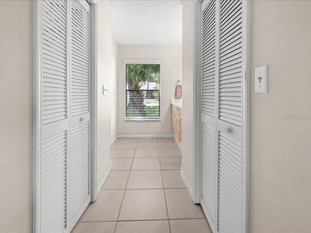 THE PRIMARY BEDROOM HAS 2 CLOSETS.