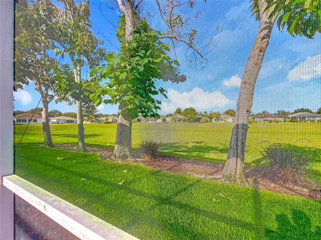 behind house