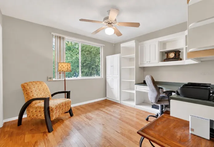 Second-floor guest bedroom