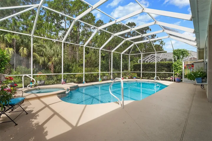 Saltwater Solar Heated Pool