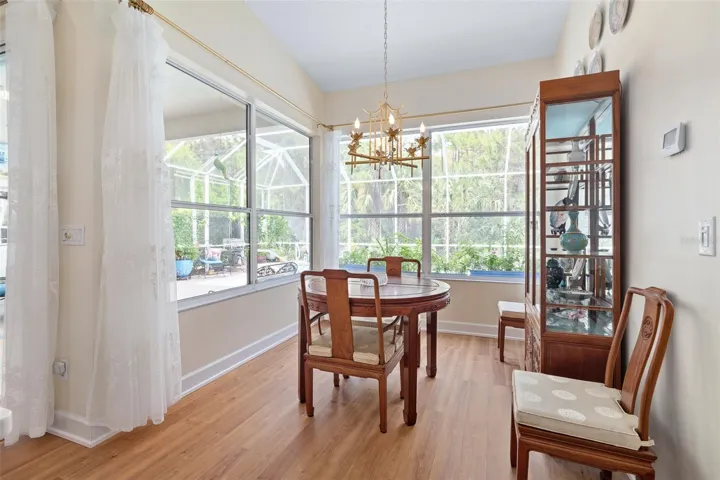 Dining Room w/Views of Pool & Preserve