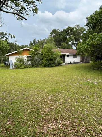 real elevation of house facing south.