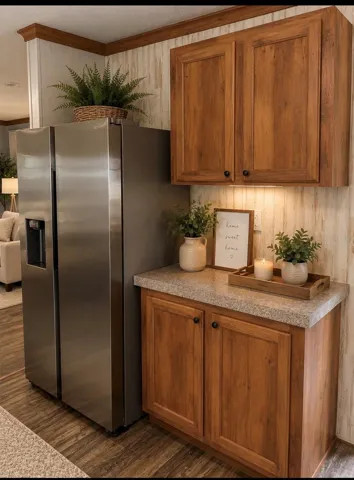 Kitchen Virtually staged