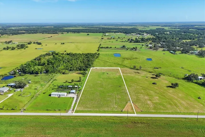 Aerial View Looking South to North