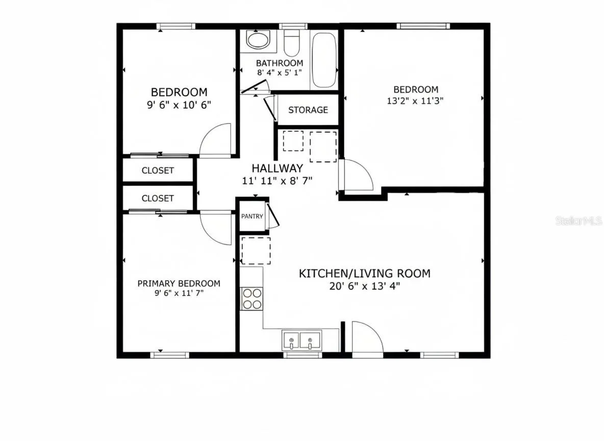 BOTTOM FLOOR PLAN