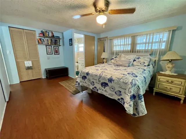 3rd closest shown here, door on right leads to bathroom with walk in shower, spacious bedroom