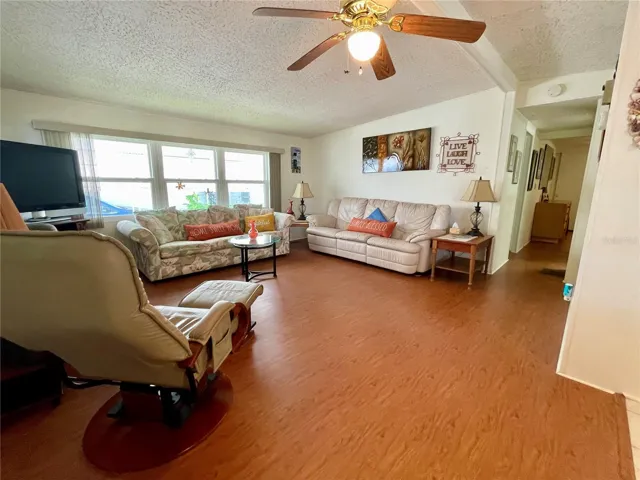 Com8ng from Florida room, looking into the living room