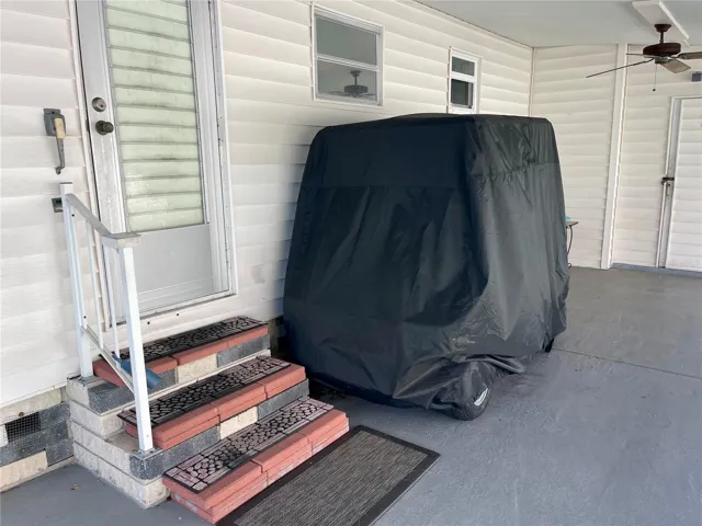 Golf cart is included, not much info, other than it works
