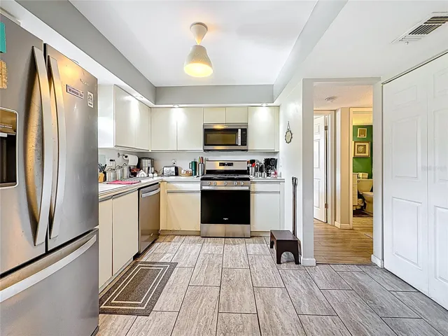 Newer stainless steal appliances