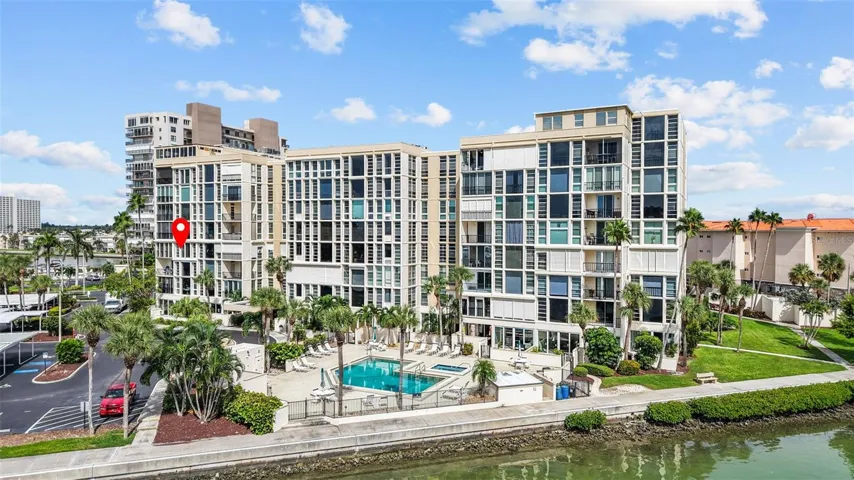 JUST STEPS AWAY FROM THE AMBASSADOR BUILDING IS A HEATED POOL, SPA AND GRILL.  TAKE A WALK AND ENJOY THE FRESH AIR AND BREEZES FROM THE WATERS EDGE.