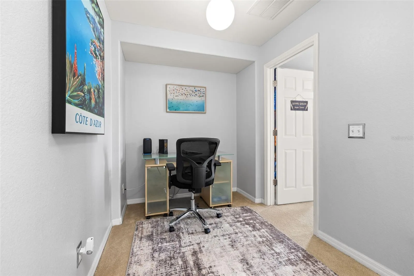 second floor hallway