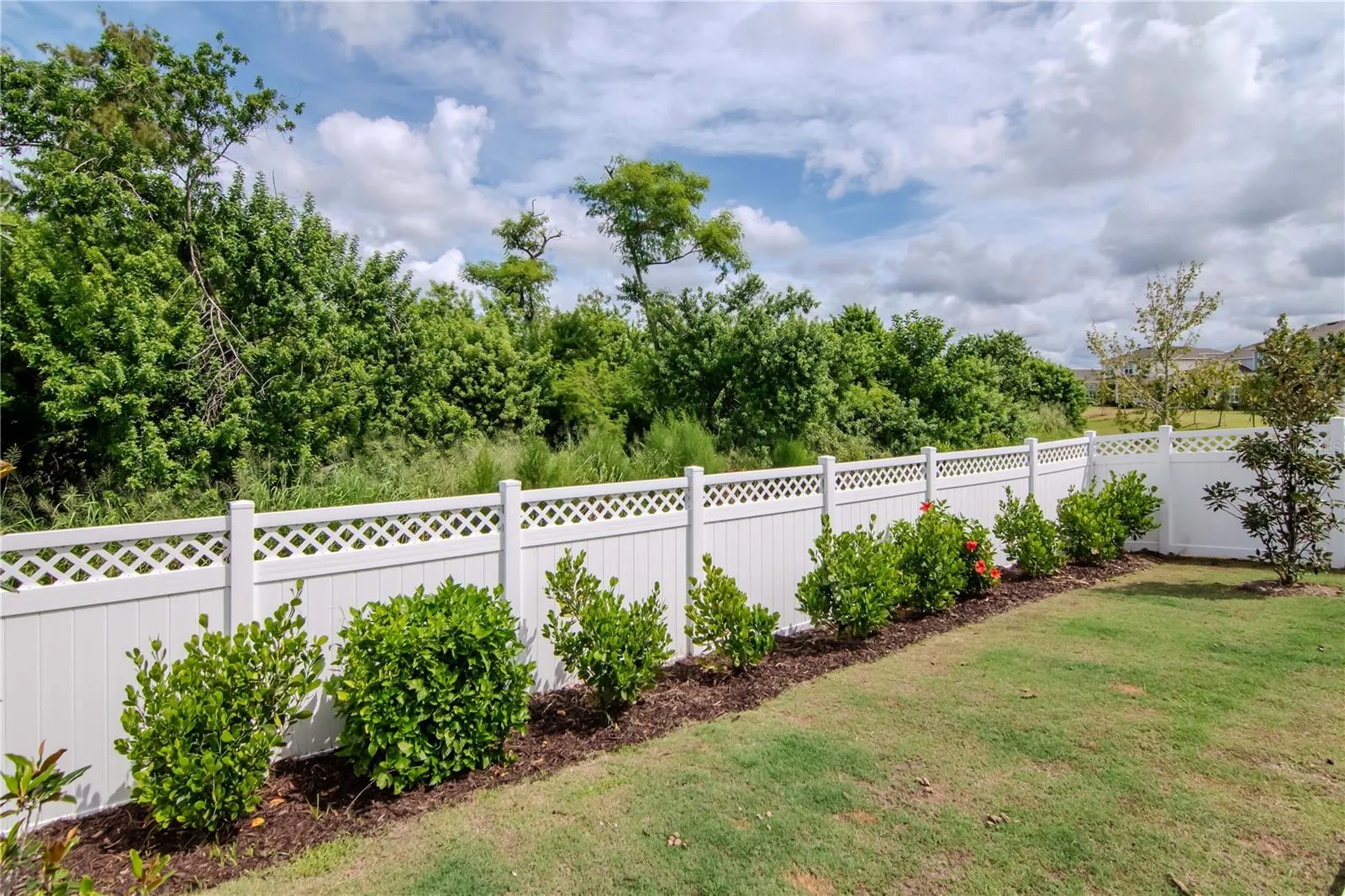 Fully Fenced Yard and Landscaping