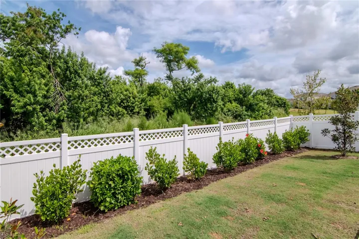 Fully Fenced Yard and Landscaping